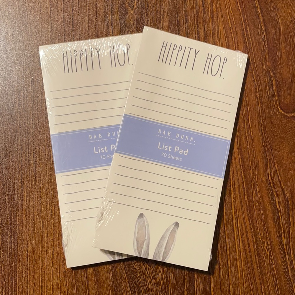 Rae Dunn List Pads - Set of 2